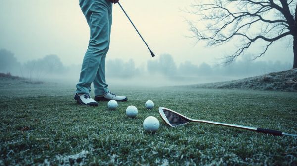 Top 5 balles de golf idéales pour conditions froides et humides
